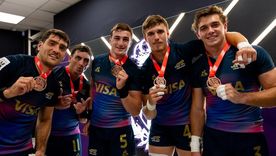 Los Pumas 7s se colgaron otra medalla, esta vez en el Seven de Valladolid. Los Pumas 7s se colgaron otra medalla, esta vez en el Seven de Valladolid.