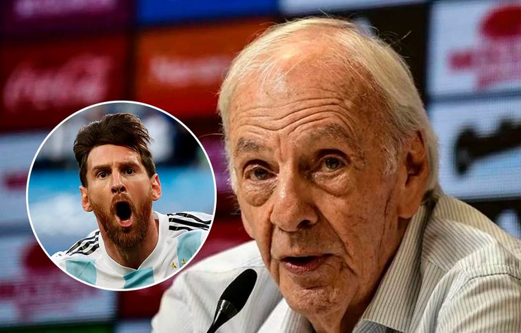 César Luis Menotti Menotti dijo que a Messi hay que ayudarlo en el Mundial.