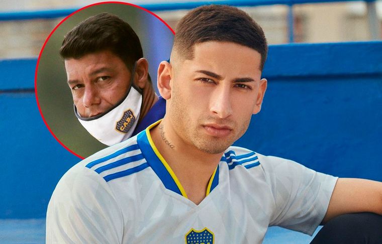 Alan Varela fue sancionado por Sebastián Battaglia por un acto de indisciplina. Foto: Instagram de Agustín Almendra