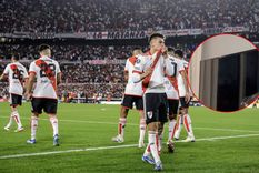 Echeverri hace vibrar el Monumental y alrededores. Foto: FotoBaires Echeverri hace vibrar el Monumental y alrededores. Foto: FotoBaires