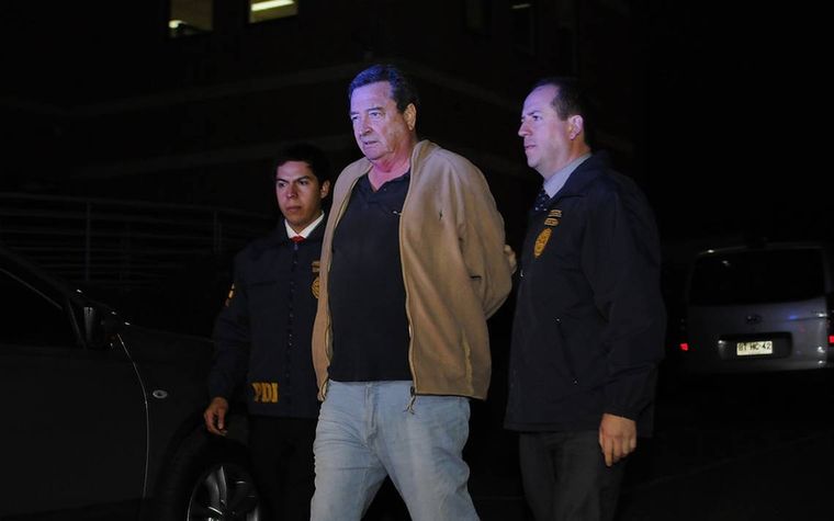 Otilio Romano fue detenido en Chile y fue extraditado para juzgarlo en nuestro país