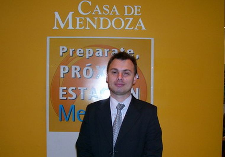 Gustavo Antonioli, titular de la Casa de Mendoza en Buenos Aires. Foto: Casa de Mendoza