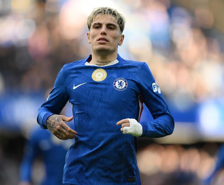 A pesar del gol de Garnacho, el Chelsea sufrió una dolorosa derrota ante el Sunderland. Foto: EFE