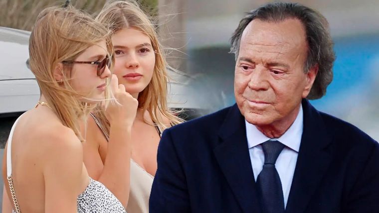 Las hijas gemelas de Julio Iglesias desaparecieron misteriosamente de las redes sociales. Foto: ARCHIVO