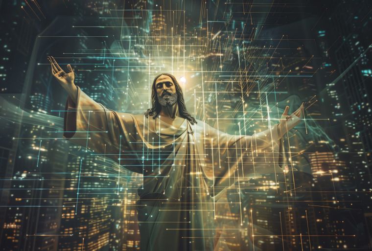 Un grupo de fieles se confesó con Jesús a través de la inteligencia artificial