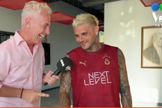 Mauro Icardi brindó una entrevista a Marley. Mauro Icardi brindó una entrevista a Marley.