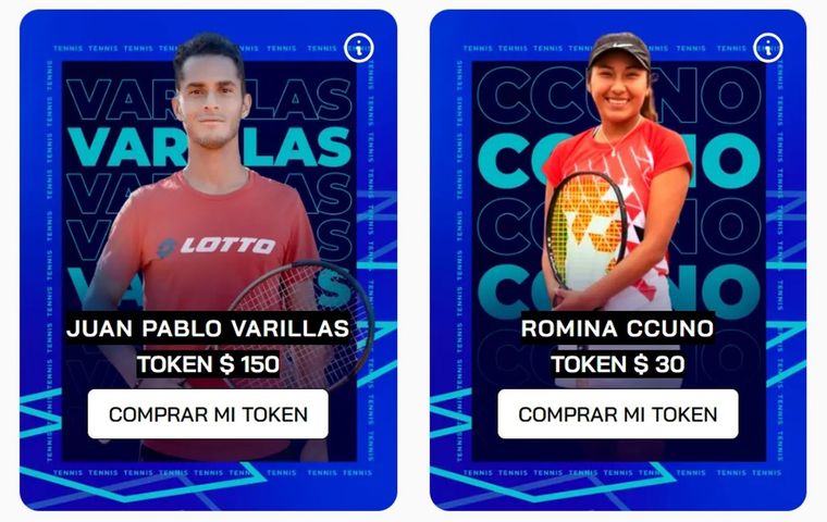 Plataforma de inversiones en tenis y golf Foto: Slice Token