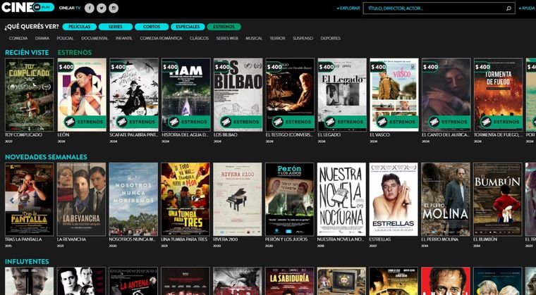 Un mensaje compartido por las redes sociales del INCAA dio detalles sobre la privatización de Cine AR.