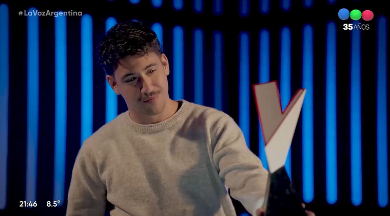 Nicolás formará parte del team Luck Ra. Foto: captura de video/ Telefe. Nicolás formará parte del team Luck Ra. Foto: captura de video/ Telefe.