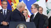 El presidente estadounidense Donald Trump y el primer ministro de Reino Unido, Keir Starmer. El presidente estadounidense Donald Trump y el primer ministro de Reino Unido, Keir Starmer.