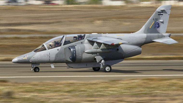 El IA-63 Pampa es un avión de entrenamiento avanzado con capacidades de combate Foto: Gobierno Argentino