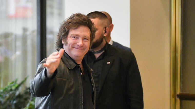 Javier Milei creció rápidamente ante nuestros ojos en los medios de comunicación. Foto: NA