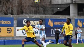 Stephen Ramos se presentó con un gol y le dio el empate a la Selección Sub 17 de Diego Placente.