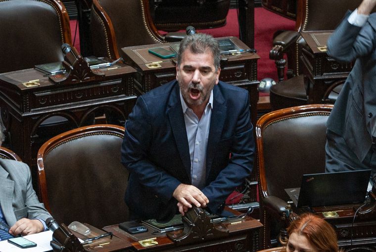 El jefe de bloque del PRO en Diputados, Cristian Ritondo Foto: Noticias Argentinas