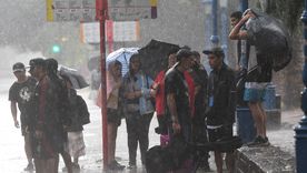 Comenzó la tormenta en distintos puntos de la provincia de Mendoza. Las imágenes del fenómeno que golpea fuerte en Mendoza.