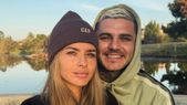 Mauro Icardi junto a la China Suárez.&nbsp;