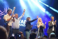 Acto de LLA en el teatro porteño Gran Rivadavia Foto: Prensa La Libertad Avanza