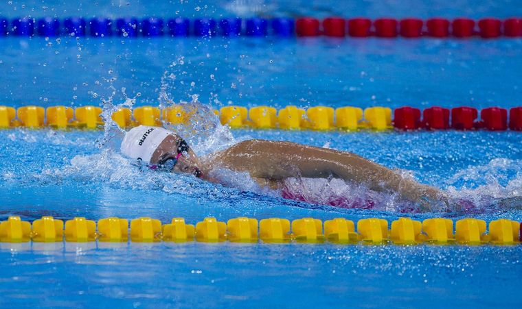 La nadadora de San Isidro está lejos de su mejor versión Foto: Prensa COA