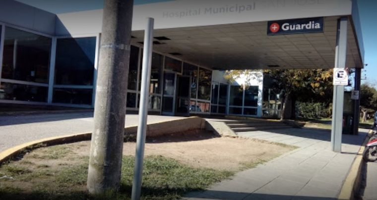 El pequeño ingresó al hospital con golpes y traumatismos