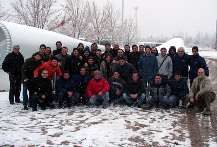 Amigos y compañeros de Impsa Wind.