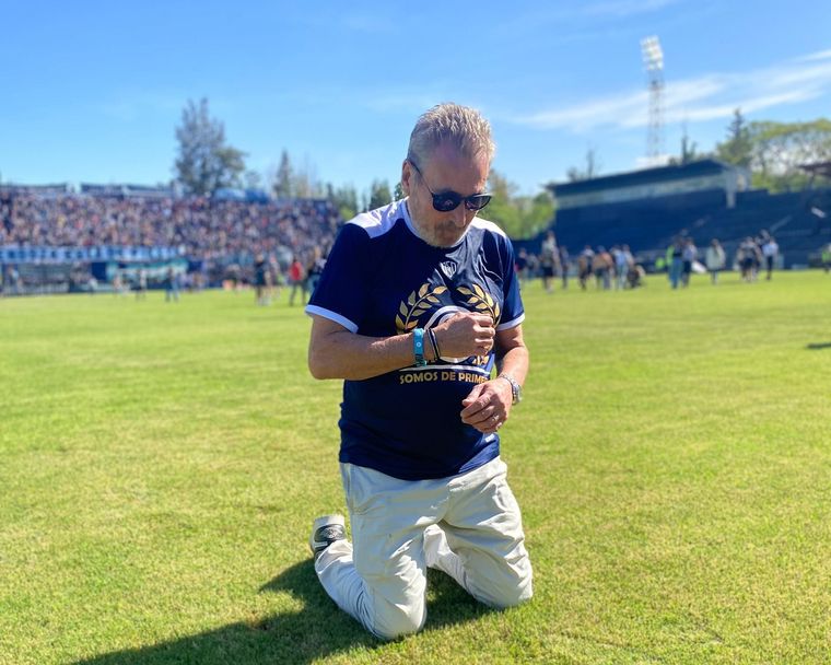 Daniel Vila, presidente del Independiente campeón Foto: Fabián Salamone/MDZ