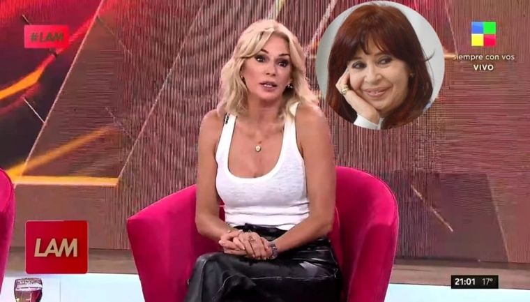 Yanina Latorre estuvo presente en el stream de Martín Cirio y elogió a Cristina Fernández de Kirchner. Foto: Captura de pantalla Youtube América TV/ X @CFKArgentina.