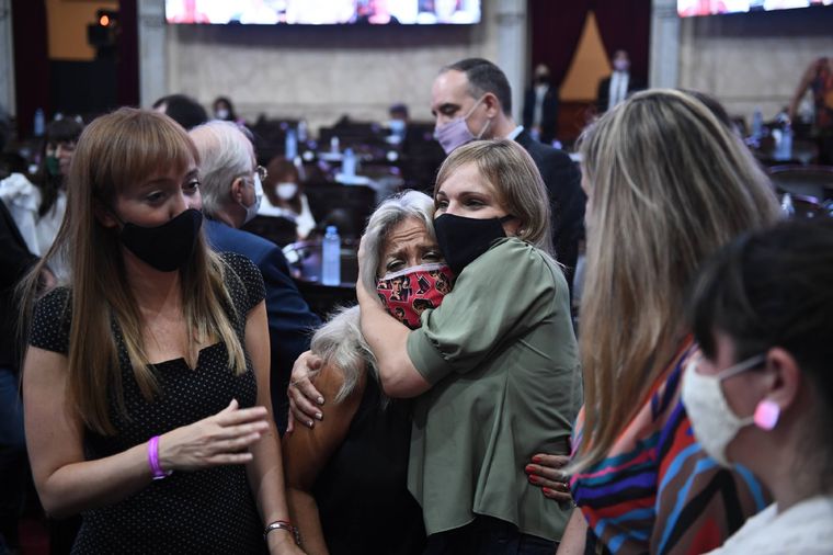 Anabel Fernández Sagasti en el Congreso. Foto: Comunicación Senado