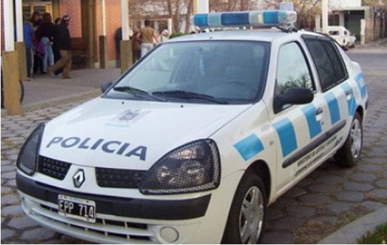 Símbolico movil policial.