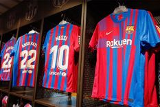 La camiseta del 10 está disponible en la tienda oficial Foto: publicada en Sport