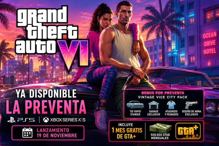Rockstar Games ofrece beneficios exclusivos, vehículos especiales, contenido adicional y un mes gratis de suscripción GTA+. Rockstar Games ofrece beneficios exclusivos, vehículos especiales, contenido adicional y un mes gratis de suscripción GTA+.