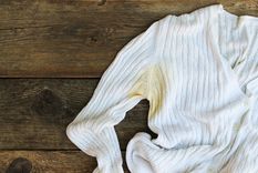 Eliminar las manchas de sudor ya no será un problema de limpieza Foto: Fuente: Shutterstock