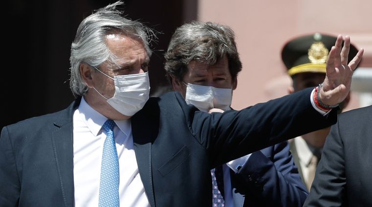 El presidente Alberto Fernández. Foto: EFE