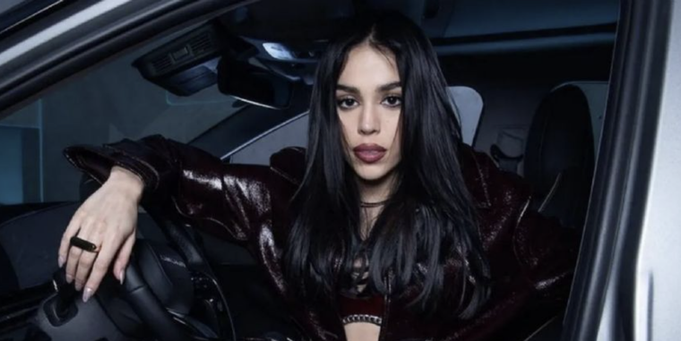 Danna Paola sorprende a España en la alfombra roja Foto: Instagram @dannapaola