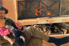 Boina, leña y el campo: Cavani sabe a qué se hubiese dedicado. Foto: @cavaniofficial21