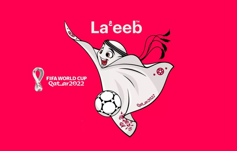 Laeeb Laeeb es la mascota oficial de Qatar 2022, tiene forma de turbante.