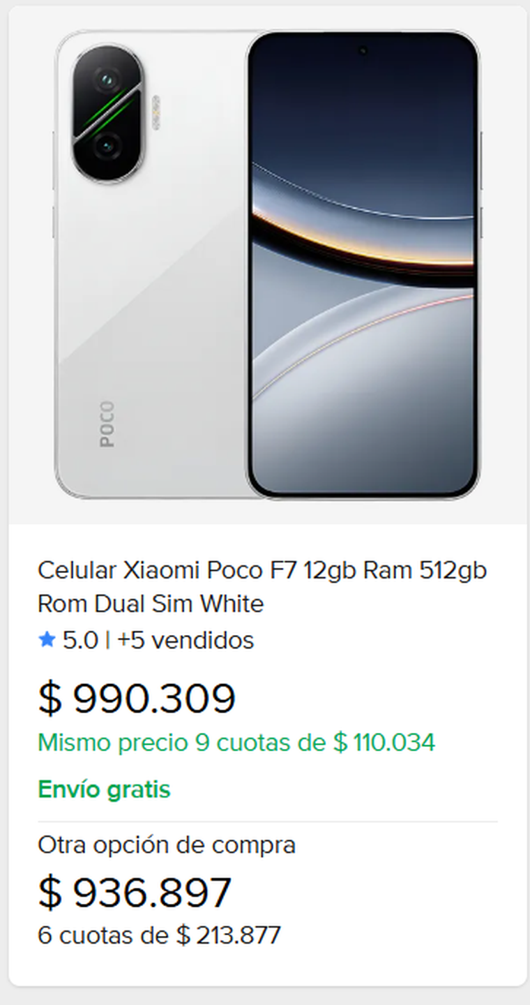 POCO F7: los gama media gaming. POCO F7: los gama media gaming.