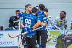 Argentina goleó en su segunda presentación y está en semifinales Foto: Comité Nacional Hockey Patín