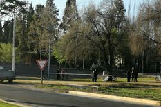 El hombre apareció sin vida junto a un árbol cercano al Acceso Este