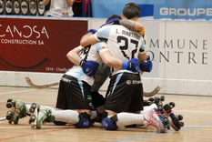 hockey sobre patines: un grito mendocino que vale oro: gol agonico y triunfo de argentina en suiza