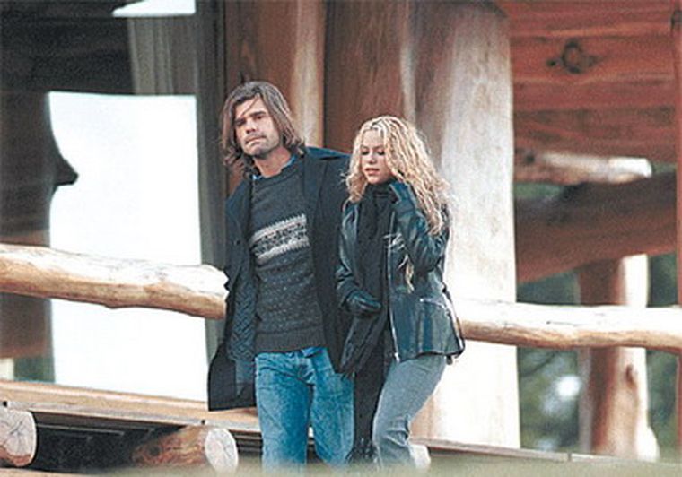 La cantante colombiana Shakira junto a su exnovio, Antonio De la Rúa La cantante colombiana Shakira junto a su exnovio, Antonio De la Rúa