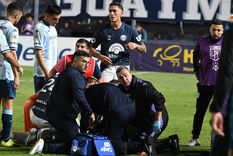 El delantero sufrió una grave lesión y se perderá el derbi. Foto: ALF PONCE MERCADO / MDZ El delantero sufrió una grave lesión y se perderá el derbi. Foto: ALF PONCE MERCADO / MDZ