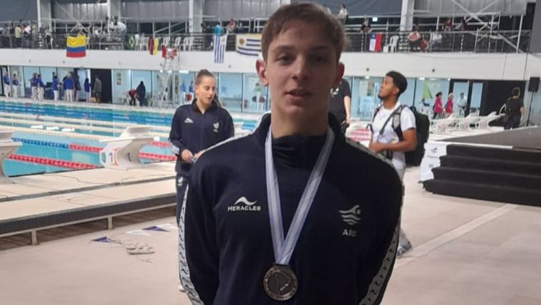 Martín Maglione, el joven talento mendocino. Foto: Prensa Club Mendoza de Regatas