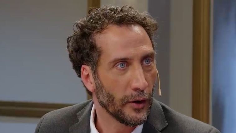 El artista contó cómo fue el encuentro que mantuvo con Giorgio. Foto: captura de video/ El Trece. 