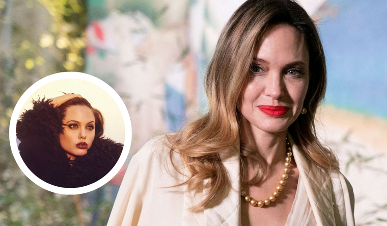 Aparecieron fotos inéditas de Angelina Jolie en su años de juventud, que permanecieron guardadas por casi 30 años. Foto: Splash News // Stefani Reynolds (AFP)