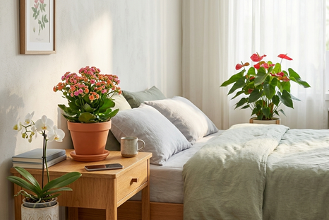 Las plantas para el dormitorio. Fuente: IA Gemini. Las plantas para el dormitorio. Fuente: IA Gemini.