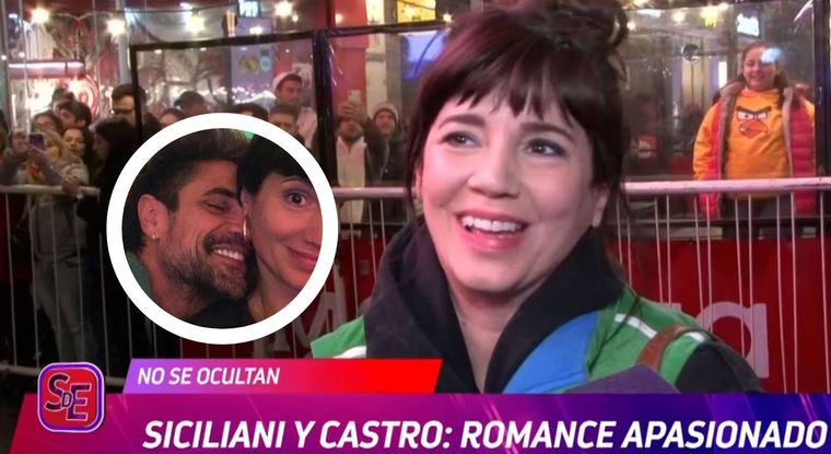 Griselda Siciliani contó por qué decidió blanquear su relación con Luciano Castro La actriz hacía ocho años que no hacía público un romance