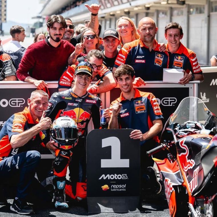 Valentín Perrone se adjudicó la pole position en Cataluña.