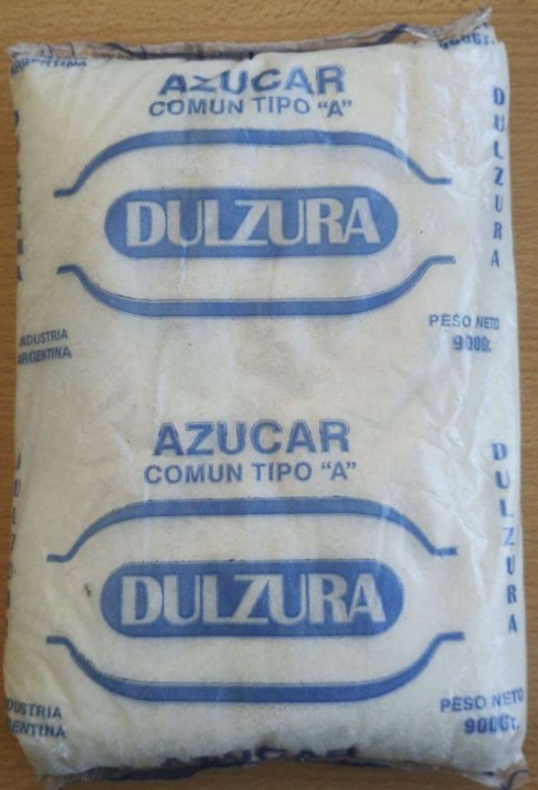 Azúcar marca Dúlzura, prohibida por la Anmat. Foto: Anmat Azúcar marca Dúlzura, prohibida por la Anmat. Foto: Anmat