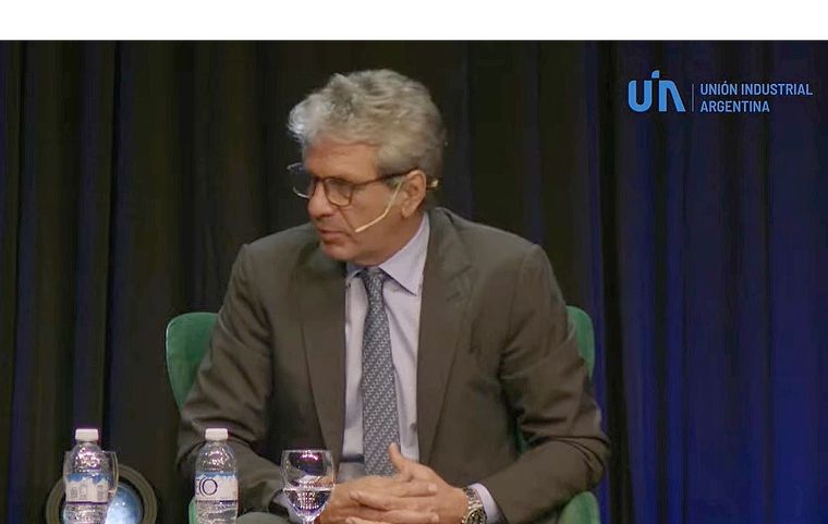 Juan Pazo en la UIA Foto: UIA