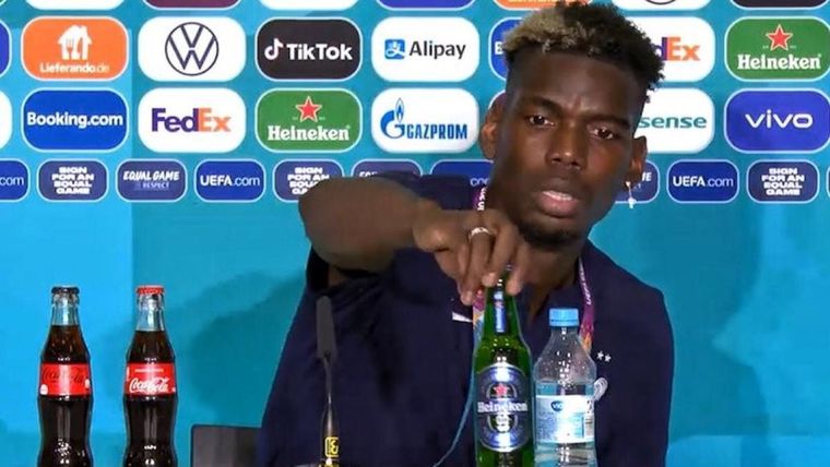 La acción de Pogba hizo retroceder a la UEFA